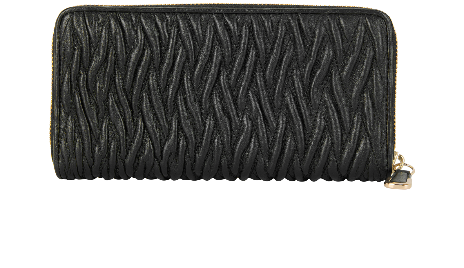 Coach Zipped Continental Wallet, &pound;75, Accessories, Black, Leather, Back view